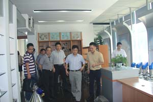 نواب الشعب ونتشو لجنة دائمة، نائب مدير Gaozhu تشو حزبه زيارة Donjoy.